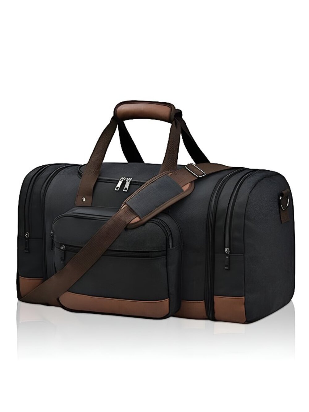 Duffle Bag for Travel, 50L Canvas Travel Duffel Bags Overnight Weekend